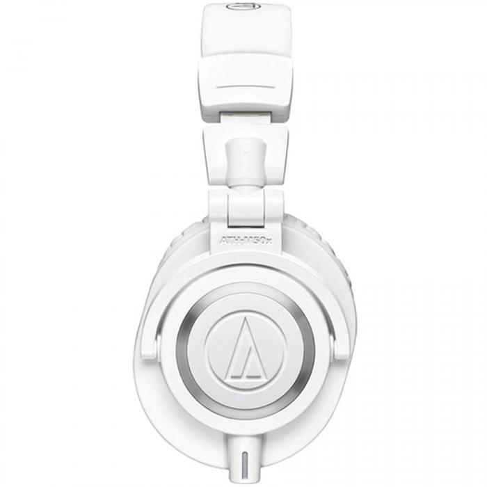 Наушники AUDIO-TECHNICA ATH-M50X, белый (ATH-M50X-WH)
