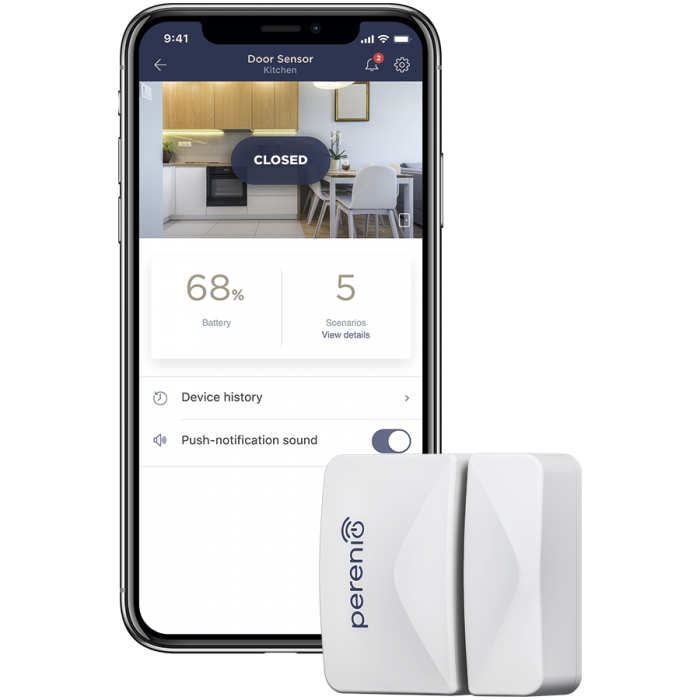 Датчик открытия дверей/окон Perenio (PECWS01)