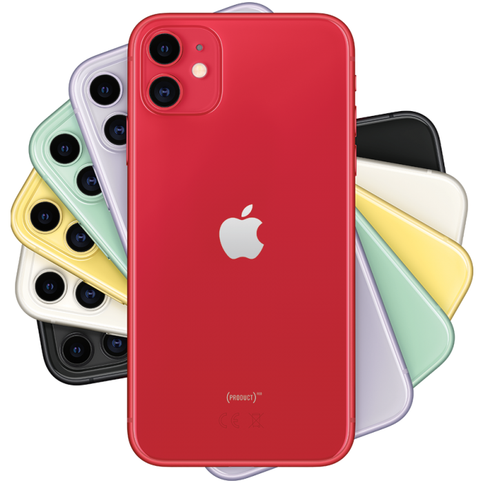 Apple iPhone 11, 64 ГБ, (PRODUCT)RED (MHDD3)