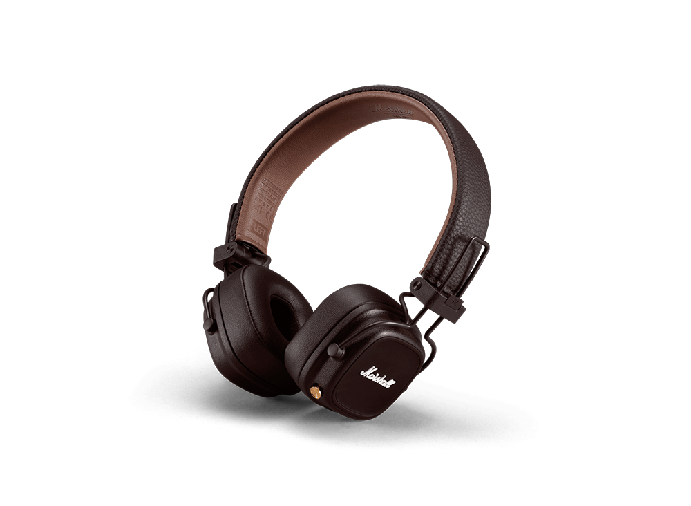 Беспроводные наушники Marshall Major IV, коричневый