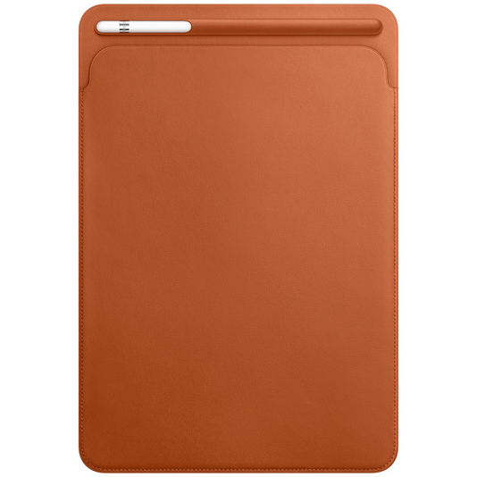 Кожаный чехол-футляр для iPad Pro 10,5, золотисто-коричневый (MPU12)